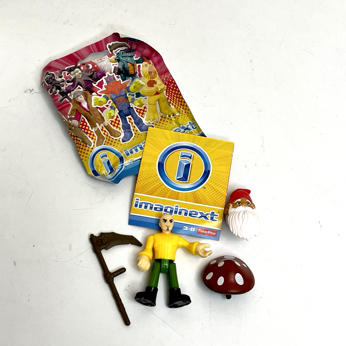 Fisher-Price Imaginext Series Blind Bag Jester Gnome figure Set