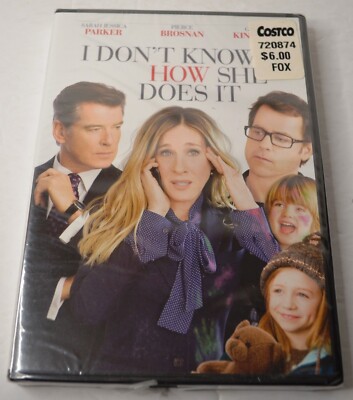 2011 I DONT KNOW HOW SHE DOES IT DVD NEW SEALED STARRING SARAH JESSICA PARKER