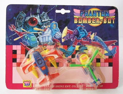 90'S PHANTON BOMBER BOT TRANSFORMABLE MICROMASTERS LH LEADER SHINE TAIWAN NEW !