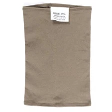 Military Issued Polypropylene Neck Gaiter Scarf Brown Military Grade USGI
