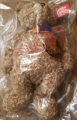 Gotta Getta Gund ''Bearessence'' Bear Vintage 1999 - Brand New Still In Bag!