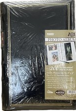 2 Pack Black Pioneer Bonded Leather Albums Holds 400 Photos