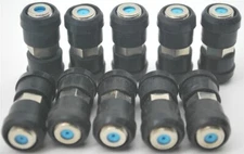 10 F81 Coax Cable Barrels Moisture Rain Seals 3GHz RG6 Female Outdoor F Splice