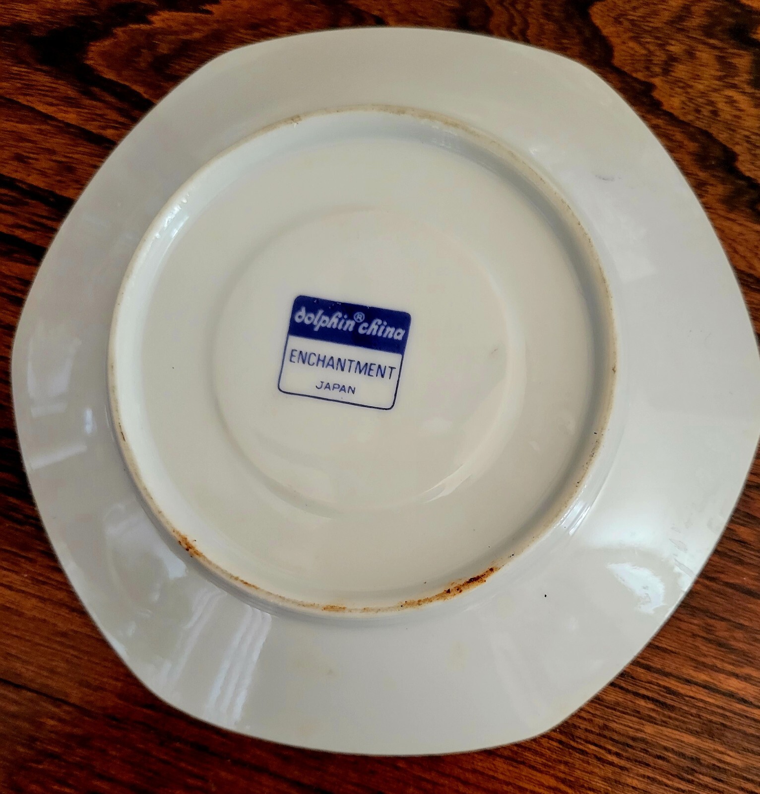 Japanese Imari Hexagonal Tea Cup And Saucer Trio Set Dolphin China Enchantment!