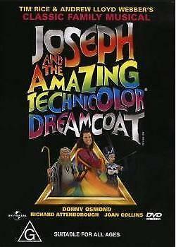 Joseph And The Amazing Technicolor Dreamcoat (DVD, 1999) Donny