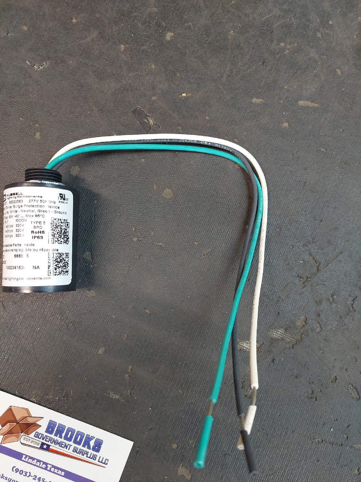 Hussell BSP3277 BALLAST DRIVER SURGE PROTECTOR DEVICE eBay