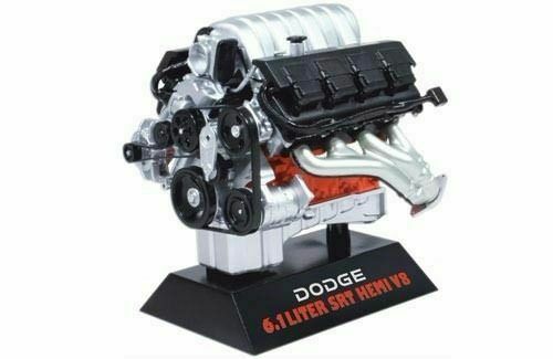 Hawk 1 6 Scale Dodge 6 1 Liter Srt Hemi V8 Diecast Crankcase Plastic Parts 11071 For Sale Online Ebay
