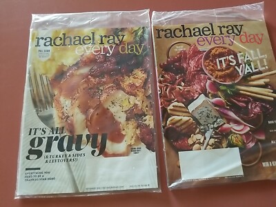 EVERYDAY With Rachael Ray Magazine LOT OF (2)  November & September 2018