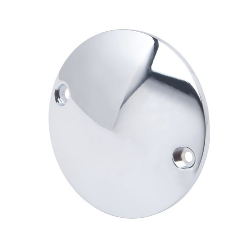 2Hole Chrome Domed Points Cover Softail Bigtwin For Harley Timing Ignition Timer - Picture 10 of 14