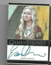 2016 Essie Davis Game of Thrones as Lady Crane Autograph Card Au Auto 