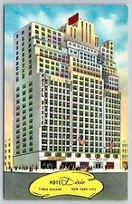 Hotel Dixie, Plantation Bar & Lounge, New York City, New York Postcard S3996