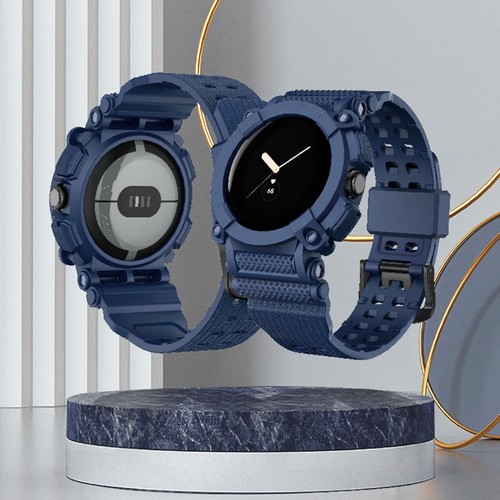 Watch 360 Protective Case Strap Band Cover Bracelet for Google Pixel Watch a - Zdjęcie 11 z 17