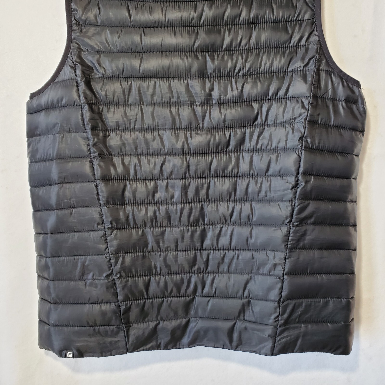 Fabletics Vest Mens Large Black Solid Full Zip Sl… - image 12