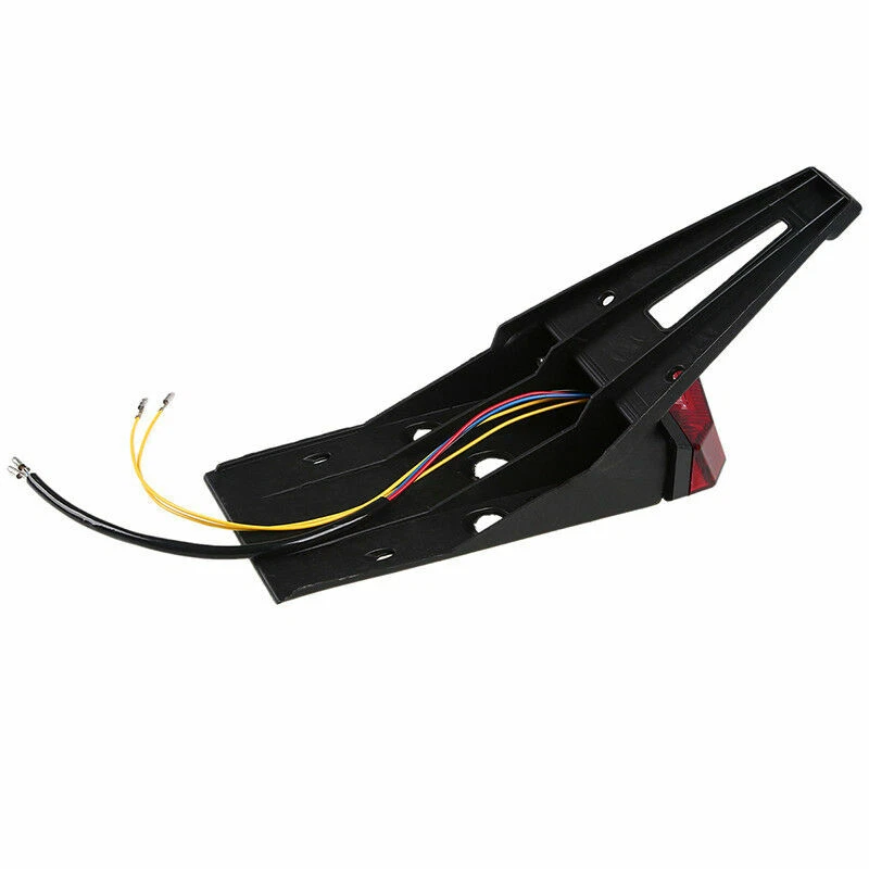 Luz de freno trasera LED para guardabarros trasero para motocicleta Foto 4 de 4