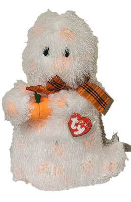 Ty Punkies SHRIEKERS the Halloween Ghost (11 Inch) MWMT Plush