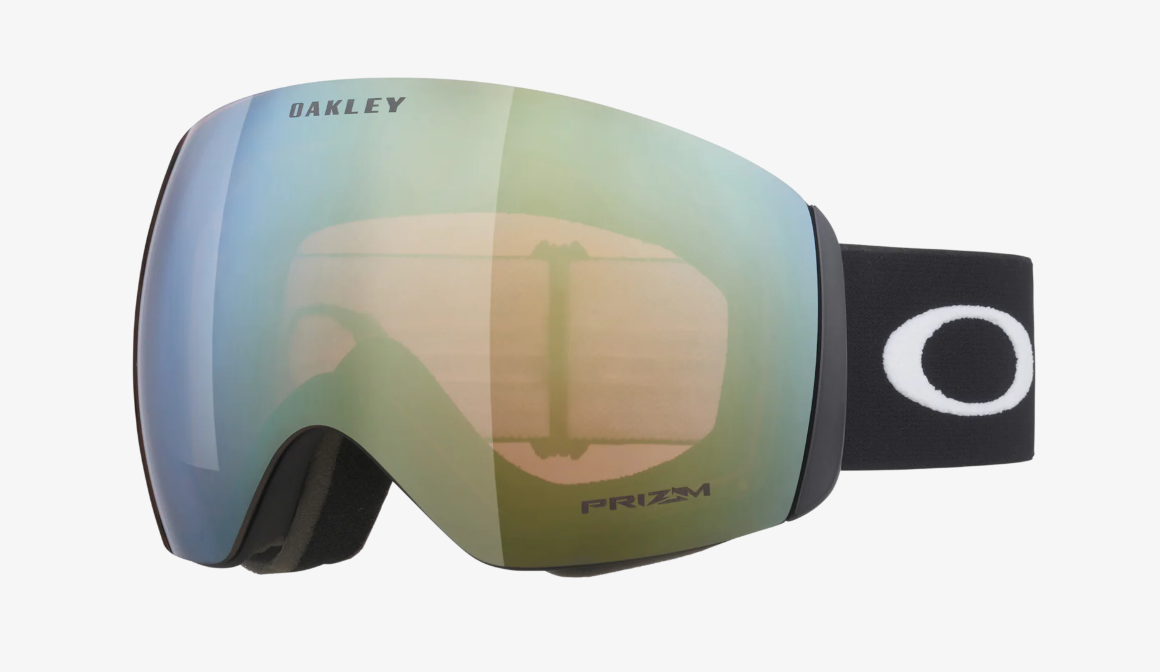 Oakley 7050 C0 Flight Deck L Snow Goggles Matte Black Prizm