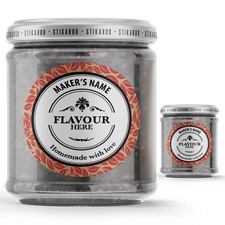 Africa PERSONALISED JAM POT LID JAR LABELS HOMEMADE PRESERVES CONSERVE