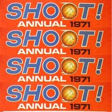 Shoot Football Magazine Annual 1971 Einzelspieler Bilder - verschiedene Teams