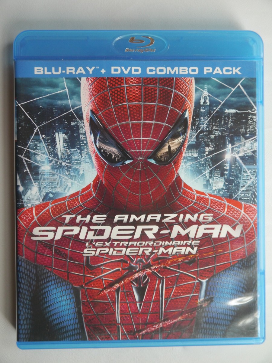 D-60) The Amazing Spider-Man. Blu-ray + DVD | eBay