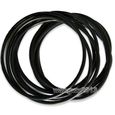 10x Oil Resistant NBR Nitrile Butadiene Rubber 1.9mm O-Ring Sealing Ring 5-130mm