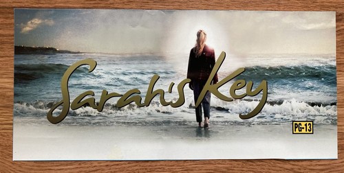 🌟 Sarah's Key - Movie Theater Mylar / Poster - 6x13