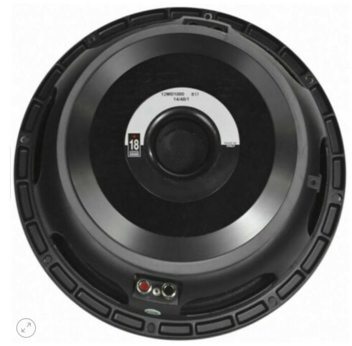 LASE 18 Sound 12MB1000 -600W RMS at 8Ω HIGH OUTPUT MID-BASS Woofer