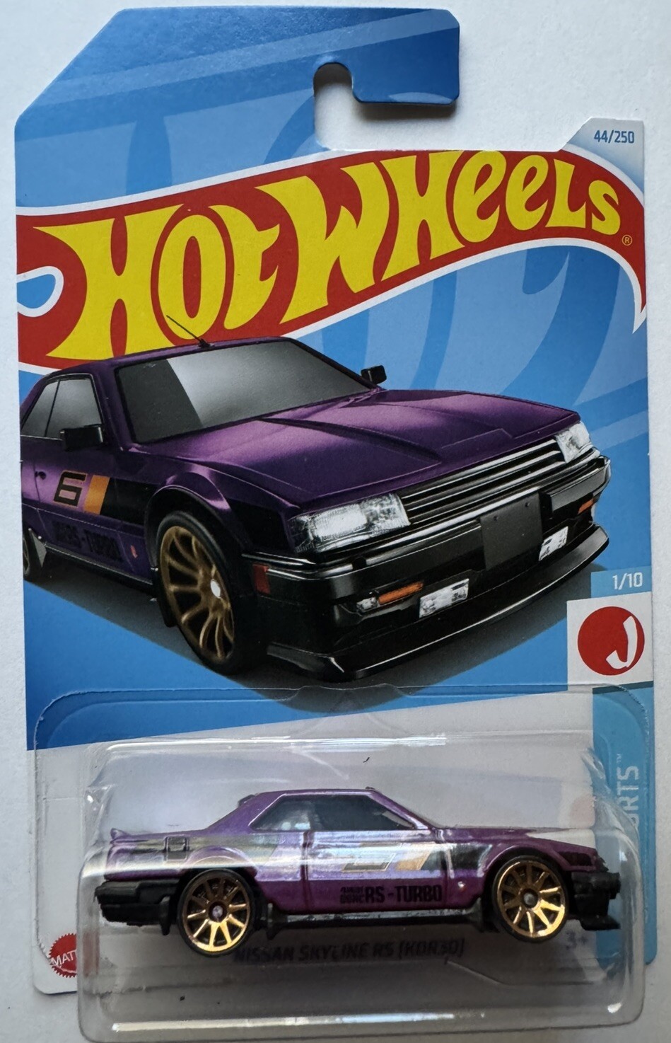 2024 Hot Wheels HW J-IMPORTS 1/10 Nissan Skyline RS (KDR30) 44/250 (Int. Card)