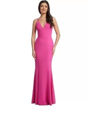 Dress the Population Iris High-Slit Evening Gown Sz Small 198 A27 