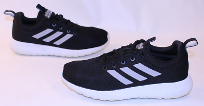 Men Adidas Shoes Sneakers 6 Running Jogging Gym Cloud Foam Lite Racer Blck  Whitw | eBay