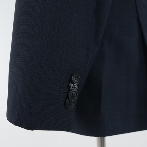 Mens H&M Sport Coat 38R US Size Dark Blue Wool Blazer Jacket - Picture 9 of 13