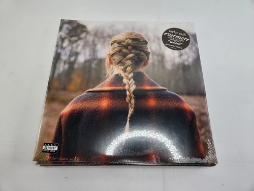 Evermore Vinyl by Taylor Swift - Transparent Green - 2 LP Deluxe - New Sealed