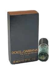 Dolce and Gabbana "The One Gentelmen" 8ml EDT Spray Mini For Men New In Box