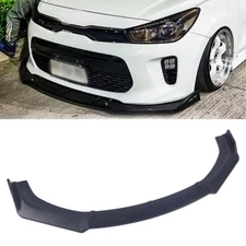 Black Front Bumper Lip Spoiler Splitter Body Kit Protector Fit For Kia Rio Rio5