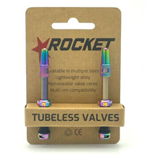 Tubeless Valve Set 60mm Oil Slick MTB Gravel Road Mountain Bike