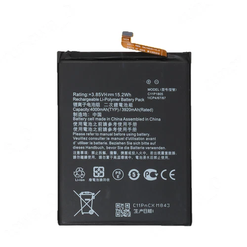 C11P1805 Replacement Battery For ASUS ZenFone Max M2 ZB633KL ZB632KL - Picture 5 of 6