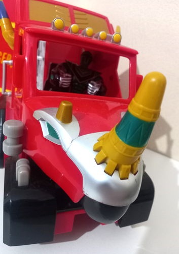 Power Rangers: Dino Thunder - Triceramax Command Center Truck - Spielzeug, funktionstüchtig - Bild 2 von 4