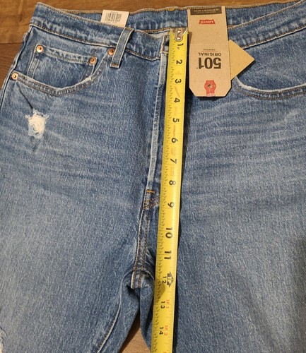 Levi's Crop Jeans femme 501 taille 32 - Photo 12/12