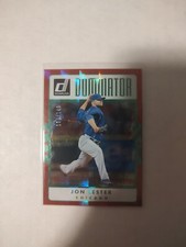 2017 Panini Donruss Dominators Red /149 Jon Lester #D-13 (PWE)