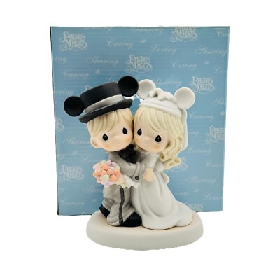 Precious Moments Disney Magically Ever After 620030 Wedding Figurine Cake Topper