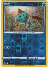Chewtle 26/72 Shining Fates Reverse Holo Common Pokemon Card Pokémon TCG 026/072