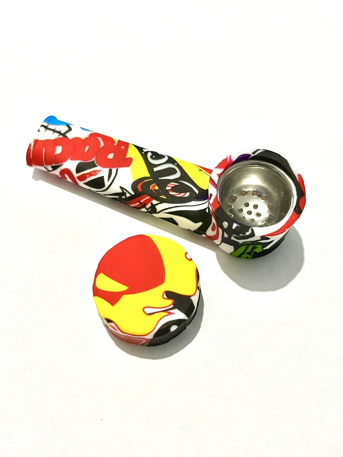 Discreet Silicone Smoking Pipe- Rubber Silicone