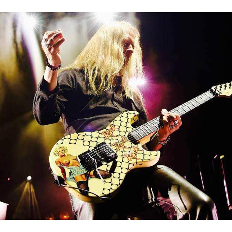 Ginbest Electric Guitar Jerry Cantrell 1984 G L Rampage Blue Dress ginbest-electric-guitar-jerry-cantrell-1984-g-l-rampage-blue-dress