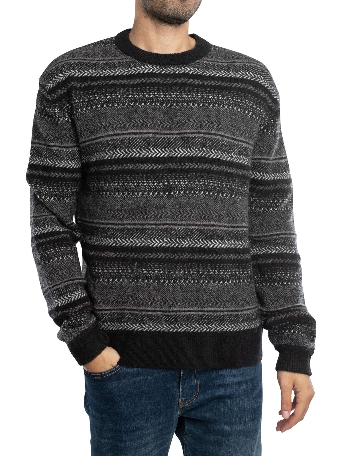 Однотонный мужской трикотаж Maxwell черный 4890₽