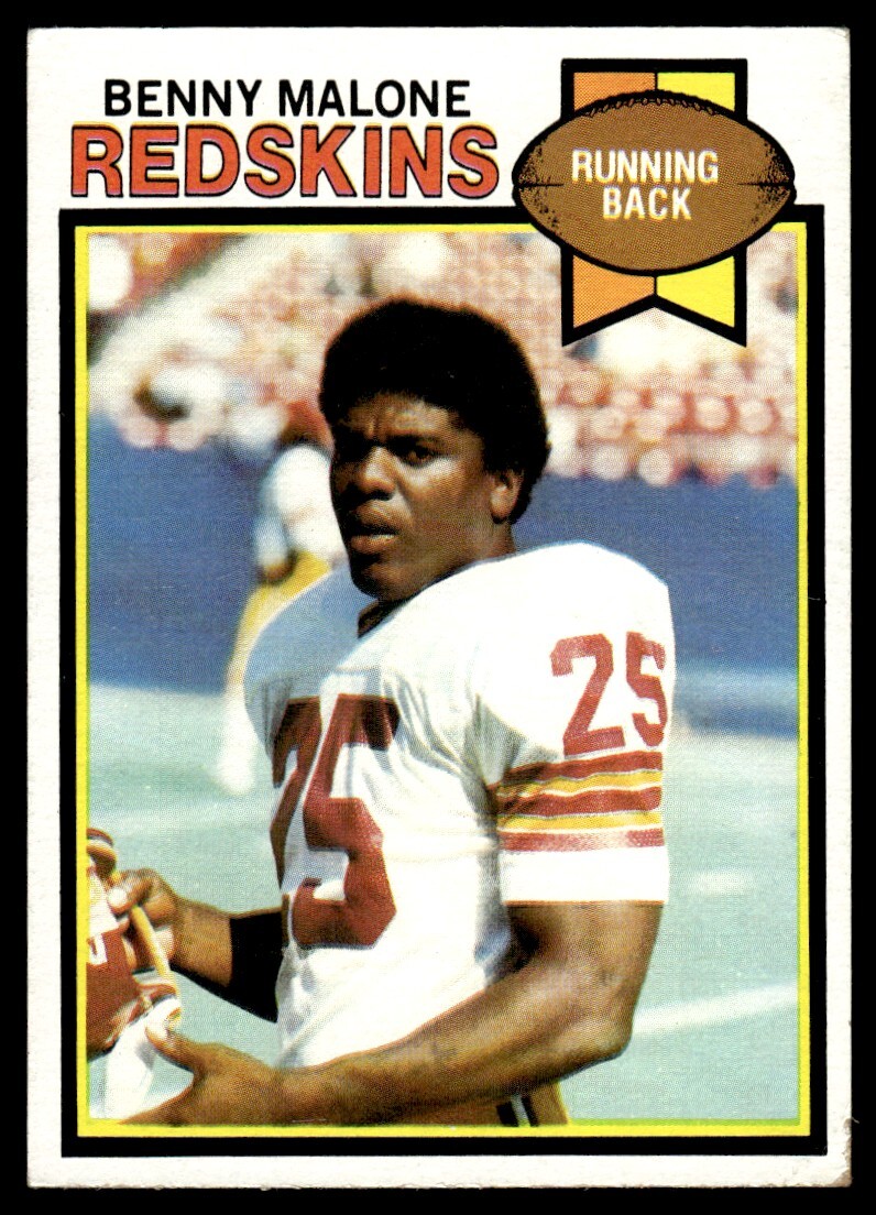 1979 Topps Benny Malone Washington Redskins #196