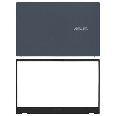 New for Asus ZenBook 13 UX325 U3700 13''Gray Blue Top LCD Back Cover+Front Bezel