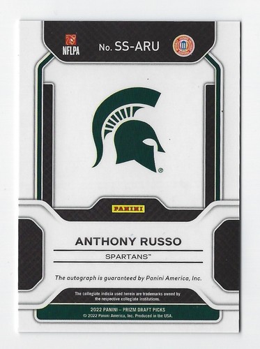 2023 Chronicles #SS-ARU Anthony Russo RC Prizm Sensational Signatures Auto - Picture 2 of 2