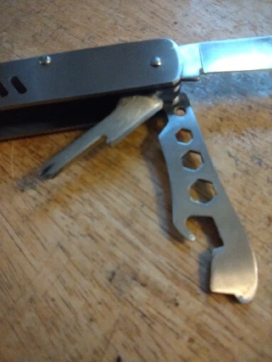 Multi Tool, Handy Carry, Pocket Sized, All Stainless Steel, Hammer, Camp, Work