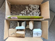 Bee Nesting Tube Refill Inserts Cardboard Basic 8MM 6" Over 500 Misc. CrownBee