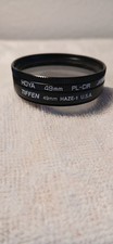 HOYA 49mm PL-CIR Japan, and Tiffen 49mm Haze-1 USA, 2 Camera Filters
