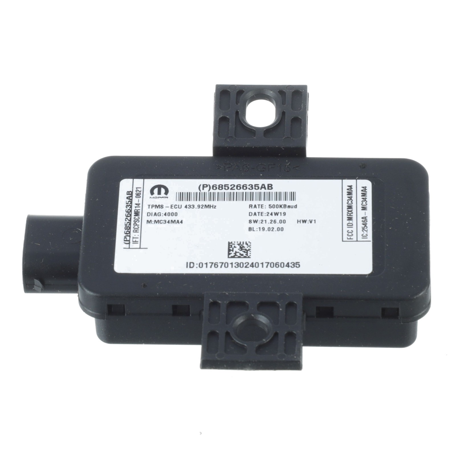 Módulo de control inalámbrico para RAM 1500/2500/3500 2022-2025 (N/P 68526635AB)